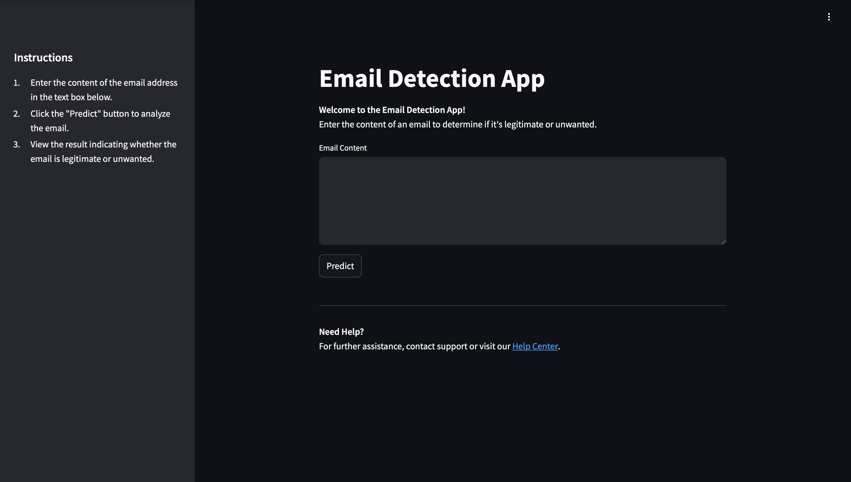 Spam Email Detection